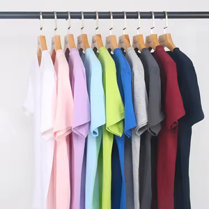 เสื้อยืดคอกลมคุณภาพสูง ผ้าฝ้ายถัก 100% น้ำหนัก 220 กรัม พิมพ์ลายดิจิทัล โลโก้สั่งทำได้ ยูนิเซ็กส์ สำหรับผู้ชาย แบบเปล่า - Product Image 1