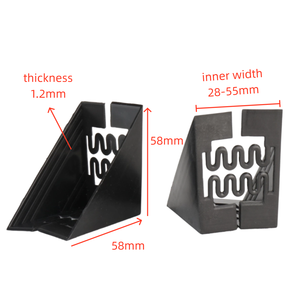 Protections d'angle en PP à 90 degrés, résistantes au vent, robustes et durables, pour la protection des bords en verre et en plastique - Product Image 3