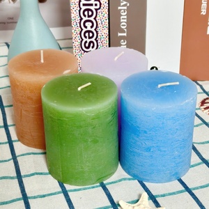 Candele a Colonna Lunga Personalizzate all'Ingrosso con Effetto Sfumato, Regali per Matrimoni e Banchetti, Candele a Pilastro Riempibili per Celebrazioni di Compleanno - Product Image 3