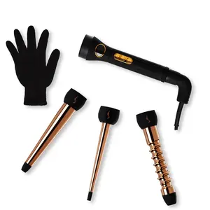 Beste Nieuwe Curler Hair Styling Tool Curling Wand Set Verwisselbare Met Haar Krultang Keramische Haar Krultang