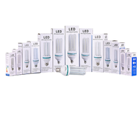 Lampe LED à économie d'énergie Lampe de maïs en forme de U Ampoule à vis E27 4U ultra-brillante pleine puissance Ampoule LED blanche à économie d'énergie