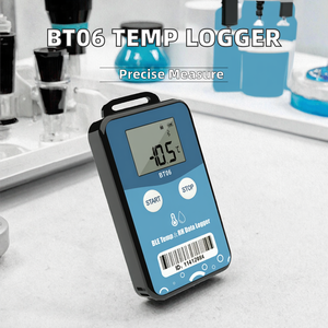 Logística de Cadena de Frío, Monitoreo de Temperatura Inalámbrico BLE, Registrador de Temperatura y Humedad - Product Image 1