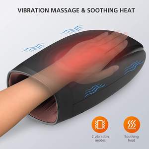 Punto de presión Acupresión Shiatsu Masajeador de bolsillo Punto de dedo portátil Masajeador de manos corporal Máquina con compresión de calor - Product Image 2