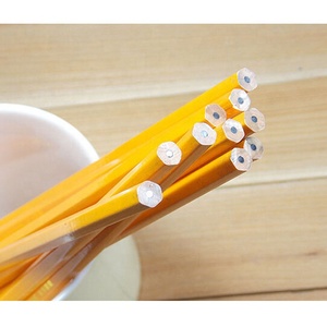 Giá Rẻ Tùy Chỉnh 2 # Bút Chì Màu Vàng HB Bút Chì Với Tẩy - Product Image 3