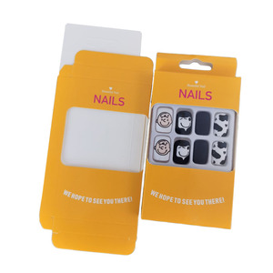 Empaque de Blíster de PVC PET Blanco con Forma Personalizada para Uñas Postizas, Blíster Cosmético al por Mayor - Product Image 5