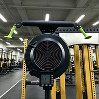 Simulador de Esquí con Resistencia al Aire para Montar en la Pared, Ahorra Espacio, Montable en Rack, Equipo Funcional para Gimnasio y Fitness
