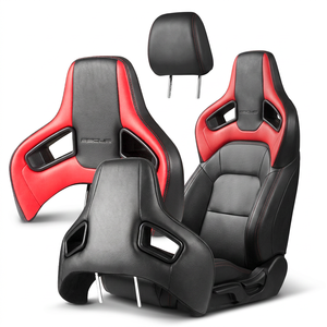 Appuie-tête de voiture en cuir PU Orifix sur mesure avec mousse moulée à froid, parfait pour les mises à niveau des sièges sport - Product Image 1