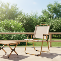 Fabricant de chaises de camping OEM ODM, chaise pliante d'extérieur robuste en alliage d'aluminium