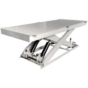 Zhongxiang SJG Tables élévatrices hydrauliques à ciseaux en acier au carbone personnalisées pour les ateliers de réparation de machines de vente au détail en entrepôt-État neuf - Product Image 3