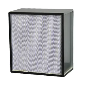 CE Standard Cleanroom Deep Pleat HEPA Filter