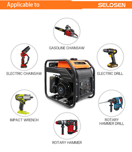 110V-230V Open Frame <b>Gasoline</b> Generator AC Single Phase 3kw 4kw 5kw Petrol 3KW-15KW Stromerzeuger CE Certification HS5400-L 1. P - Product Image 3