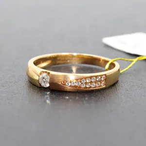 Hot trending 14k 18k gold ring wedding gold diamond ring jewelry for women