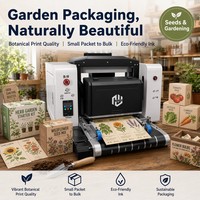 Nouvelle imprimante numérique couleur haute vitesse à passage unique avec tête d'impression HP et encre à colorants pour l'impression sur gobelets avec autocollants adhésifs 30-50 m/min