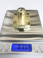 Serrure de tiroir autobloquante, serrure de meuble avec loquet de 3 mm avec cylindre, serrure de placard de haute qualité
