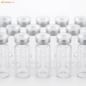 Medical High Transparent Glass Xilin Vials Matched Silver Aluminum Lids Multiple Capacities for Biotech Specimen Subpackaging - Product Image 3