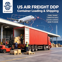 Service de fret aérien économique de Chine vers les États-Unis DDP DAP, transitaire aérien rapide ZS LOGISTICS, suivi des envois en temps réel