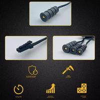 Plafonnier LED miniature à faible tension, effet ciel étoilé, 0,5 W, mini spot encastré pour éclairage d'accentuation de placard domestique