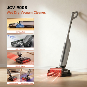 Aspirateur sans fil portable 400W avec écran LED et filtre, pour nettoyage humide et sec des sols domestiques - Product Image 3