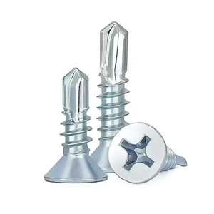 สกรูเจาะหัว CSK ชุบสังกะสี - Product Image 2