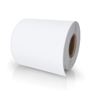 Etiquetas autoadhesivas personalizadas, etiquetas en blanco de tamaño personalizado, impermeables, 500 unidades, rollos de etiquetas troqueladas, imprimibles - Product Image 3