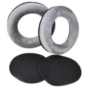 Coussinets d'oreille en velours de remplacement en mousse à mémoire de forme pour oreillettes en velours Beyerdynamic <span class=keywords><strong>DT990</strong></span> - Product Image 3