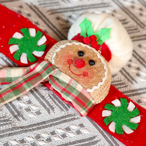 Décorations de rideaux de Noël en gros 2025 pour produits et cadeaux : Adorables ornements Bonhomme de neige, Vieil homme, Élan - Product Image 6
