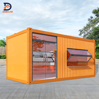 Maison de luxe pliable de 20 pieds avec 3 chambres et salle de bain Conteneur extensible de 40 pieds pour villa de luxe