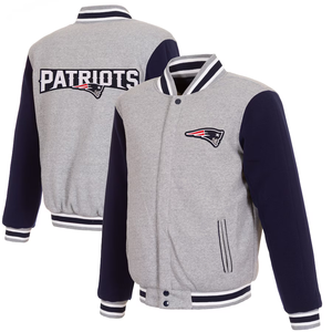 <span class=keywords><strong>Chaqueta</strong></span> Varsity Reversible Personalizada para <span class=keywords><strong>Hombre</strong></span> 2026, Nuevo Diseño, Estilo Urbano, Bordada, de Lona, con el Logotipo del Equipo de Fútbol Americano Raiders - Product Image 2