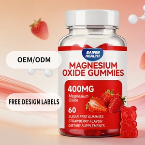 Óxido de Magnesio OEM ODM para Alivio del Estrés, Función Muscular, Salud Cerebral, Apoyo Inmunológico, Sin Gluten, para Uso Diario en Adultos - Product Image 1