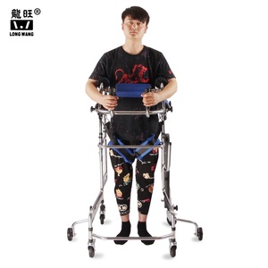 Paralysie cérébrale enfant et adulte aide à la marche marcheur hémiplégique formation des membres inférieurs cadre debout de haute qualité - Product Image 3