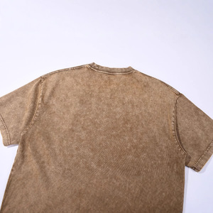 T-shirt unisexe coupe ample en coton pur style rétro à manches courtes motif flocon de neige pour homme – Design vierge - Product Image 4