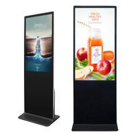 Affichage numérique sur écran infrarouge Totem Wifi Affiche LED Luminosité Affichage publicitaire sur pied Écrans LED complets Affiche LED
