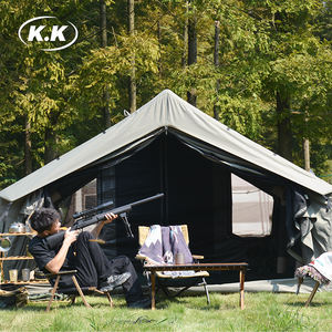 Kawagebo Kamp (KK) 13' X 10' Gonflable 12 ㎡   Grande tente de camping d'extérieur avec fenêtre de toit pour le glamping - Product Image 3