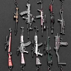 อุปกรณ์ต่อพ่วงรูปการ์ตูนรูปนกอินทรีทะเลทราย AK47สุดสร้างสรรค์พวงกุญแจโลหะผสมพร้อมจี้ขนาดเล็ก6ซม. - Product Image 6