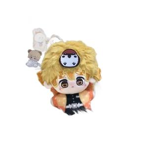 Muñecas periféricas <span class=keywords><strong>Chuchu</strong></span> Agatsuma Zenitsu Nunu estrella de mar en forma de algodón PP Anime juguetes de peluche bolsa de felpa incluida - Product Image 5