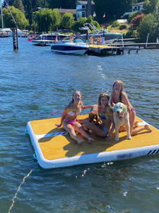 Durevole migliore qualità paddle north platform overton outsite solstice nuotando dock galleggiante gonfiabile - Product Image 2