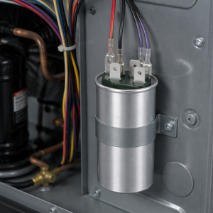 Retekool <span class=keywords><strong>SMILER</strong></span> Großhandel CBB65 450V 65UF AC Klimaanlagen-Kondensator Motorkondensator SH-Kondensator für Klimageräte - Product Image 5