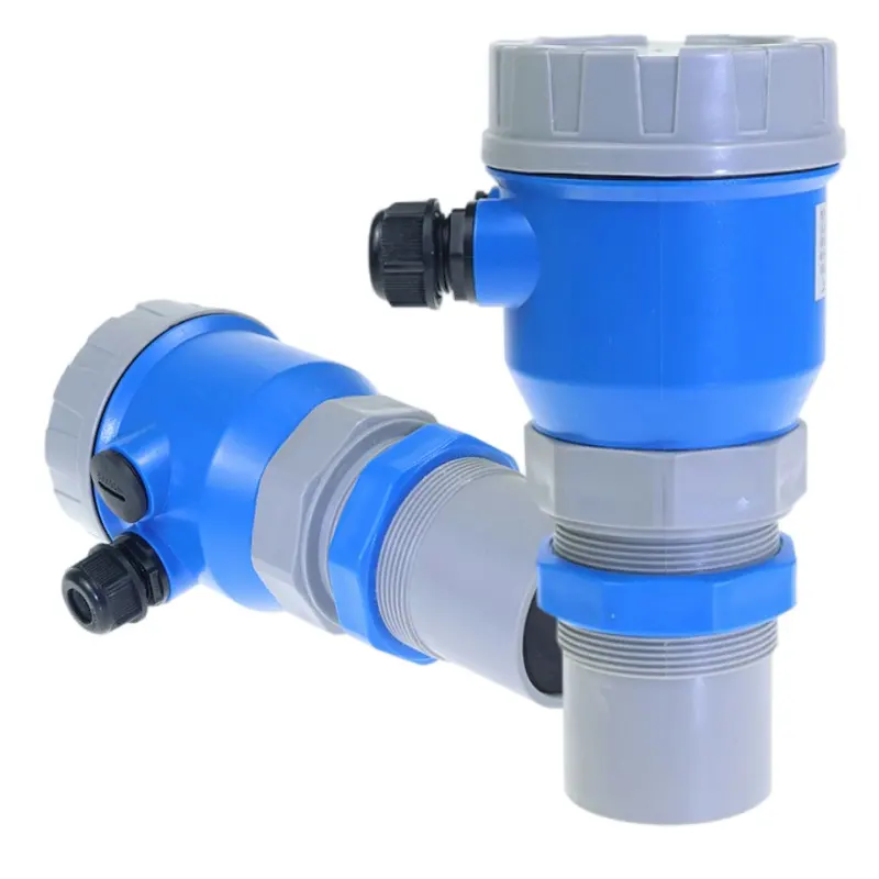 Yukong su tankı dijital seviye verici ultrasonik seviye sensörü röleleri RS485 çıkış sıvı seviye göstergesi