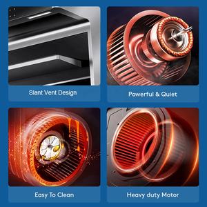 Campana Extractora <span class=keywords><strong>de</strong></span> Acero Inoxidable para Cocina <span class=keywords><strong>de</strong></span> Hotel, 60 cm, Bajo Nivel <span class=keywords><strong>de</strong></span> Ruido, Luz LED, Precio Razonable, Gran <span class=keywords><strong>Venta</strong></span> - Product Image 3