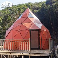 Tente dôme Zome en verre exclusif pour tente d'hôtel de glamping de luxe