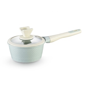 Uy Tín 7Pcs Lớp Phủ Gốm Nhôm Bộ Đồ Nấu Nướng Không Dính Nhôm Đồ Nấu Nướng Nồi - Product Image 4