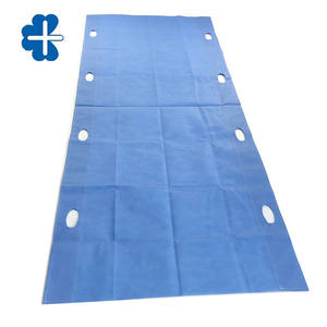 80x190cm non tessuto monouso lifting cuscinetto di trasferimento del paziente con manici - Product Image 2