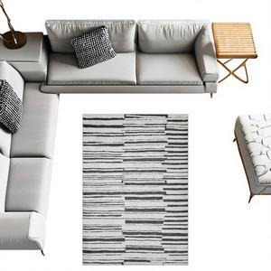 Alfombras Turcas Elegantes, Hechas a Máquina, de Poliéster, con Diseño Floral, Antimicrobianas, Decoración para el Hogar, Alfombras de Lujo Personalizadas OEM, Turquía - Product Image 1