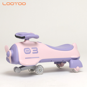 Auto Giocattolo in Plastica <span class=keywords><strong>per</strong></span> <span class=keywords><strong>Bambini</strong></span> con Ruote Universali Girevoli, Veicolo Scorrevole <span class=keywords><strong>per</strong></span> <span class=keywords><strong>Bambini</strong></span>, Auto a Dondolo <span class=keywords><strong>per</strong></span> Esterni - Product Image 2
