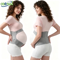 Ceinture de soutien abdominale intégrée respirante CONRIDA pour femmes, soutien maternité et soulagement des inconforts