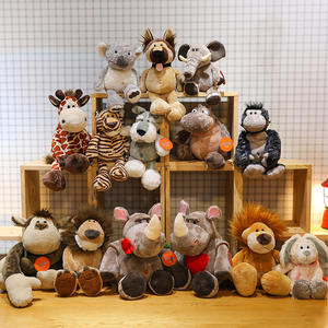 Mode Jungle animaux doux Lion enfants jouets <span class=keywords><strong>en</strong></span> <span class=keywords><strong>peluche</strong></span> personnalisés belles grandes oreilles éléphant <span class=keywords><strong>tigre</strong></span> ours singe girafe jouets <span class=keywords><strong>en</strong></span> <span class=keywords><strong>peluche</strong></span> - Product Image 1