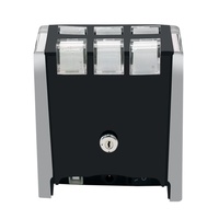 YH Super Qualité Luxueux Électronique Transparent 8 Ponts Poker Carte Chaussures Revendeur Pour Casino