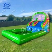 Châteaux gonflables aquatiques Delilai, toboggans aquatiques, trampolines, piscines - Matériel PVC, certifié CE, couleur personnalisée