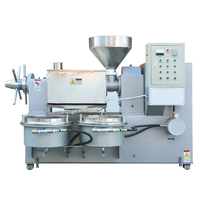 Presse à huile à vis tout-en-un avec filtre 380V, extracteur commercial automatique pour moutarde, soja, tournesol, arachide, sésame, noix de coco