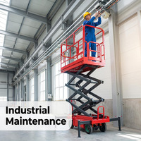 Plateforme élévatrice hydraulique certifiée CE, élévateur électrique 4m 6m 8m 10m 12m 14m, utilisée pour les plateformes élévatrices à ciseaux à vendre